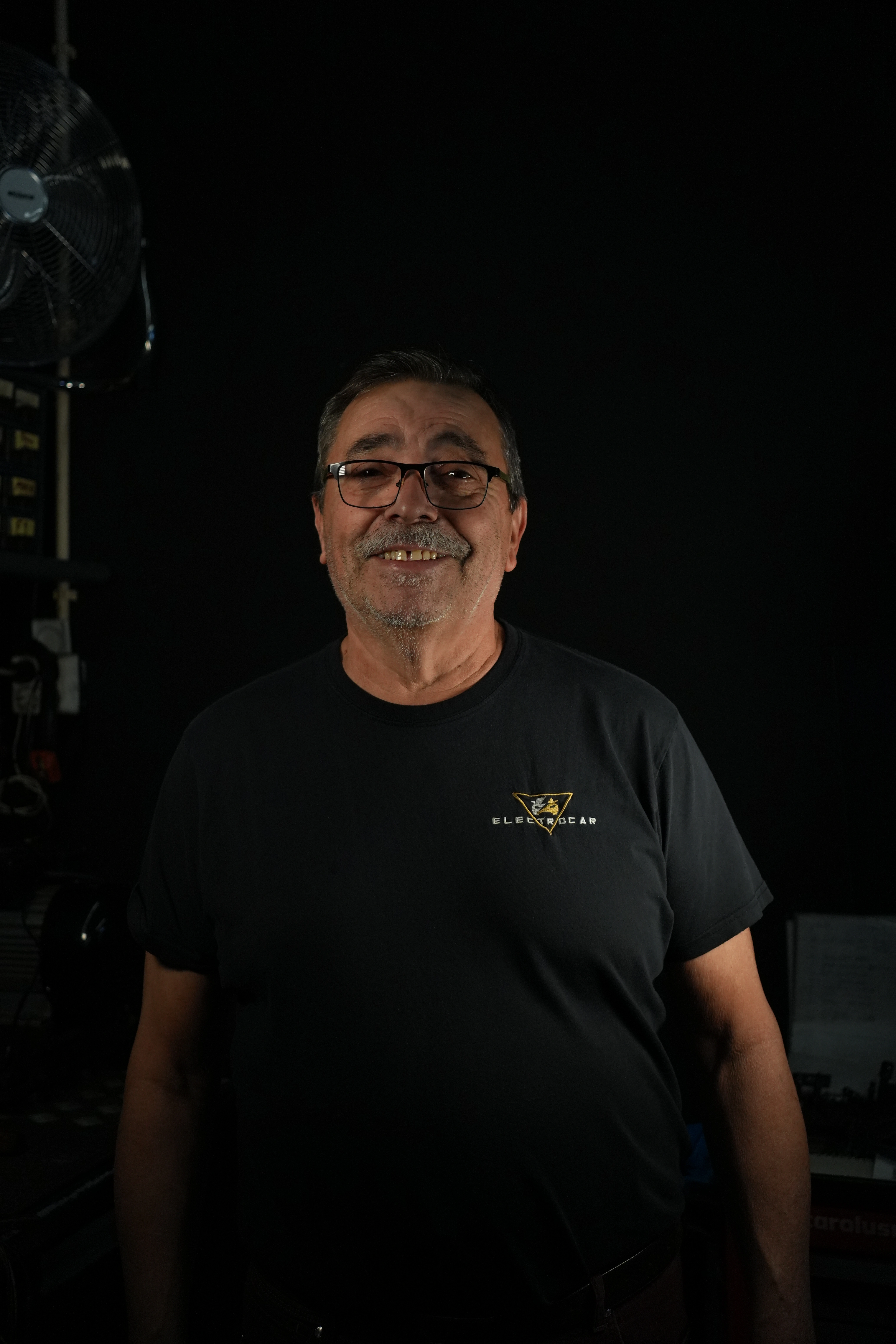 Carlos Medeiros em trabalho